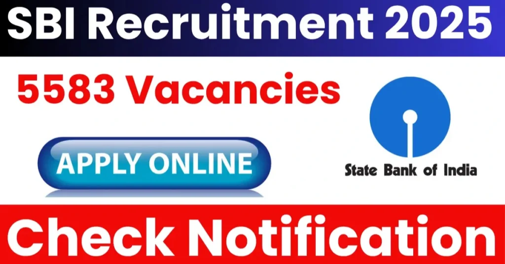 SBI Clerk Notification 2025